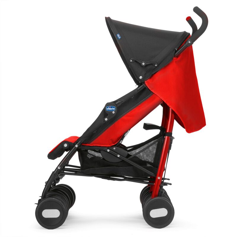 Echo Twin Stroller (Garnet, Red) image number null